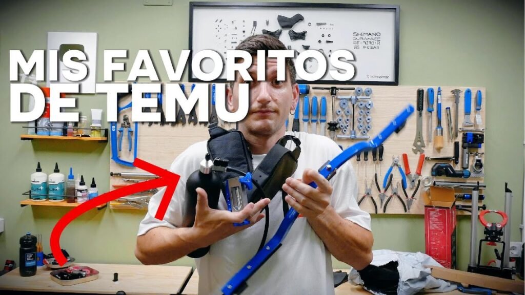 MIS FAVORITOS DE TEMU PARA LA BICI Y EL TALLER - ThePersonTube 6 MIS FAVORITOS DE TEMU PARA LA BICI Y EL TALLER