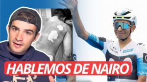 NAIRO QUINTANA BAJA en LA VUELTA 2025 por LESION
