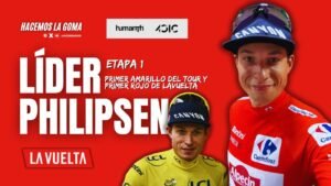 Philipsen Primer Lider de La Vuelta 25 Como en el