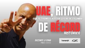 UAE Team Emirates ¿Objetivo Las 85 victorias de Columbia HTC de