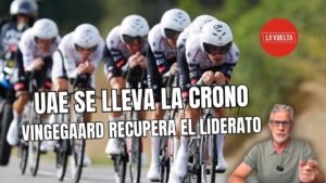 UAE puede con VISMA pero VINGEGAARD vuelve a ser LIDER