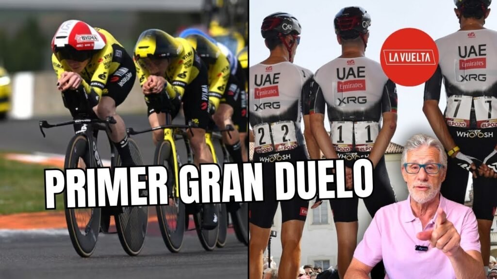 UAE y VISMA se la juegan en la CRONO por EQUIPOS 10 UAE y VISMA se la juegan en la CRONO por