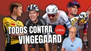 VUELTA a ESPANA 2025 AYUSO y ALMEIDA contra VINGEGAARD
