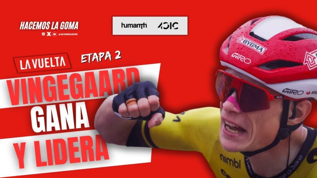 Vingegaard Ya Manda Pese a una Caida Etapa 2