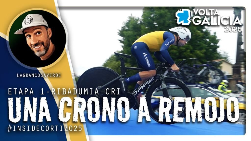 1¡TODOS MOJADOS!... VOLTA A GALICIA 2025. Etapa 1. Ribadumia. CRI 7,2Km. INSIDE CORTIZO. 2 1¡TODOS MOJADOS VOLTA A GALICIA 2025 Etapa 1 Ribadumia CRI