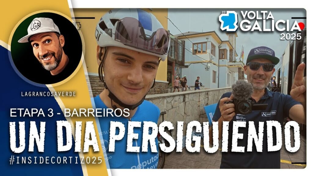 3¡UNA FUGA NOS COMPLICA EL DIA!... VOLTA A GALICIA 2025. Etapa 3. Barreiros.148Km. INSIDE CORTIZO. 8 3¡UNA FUGA NOS COMPLICA EL DIA VOLTA A GALICIA 2025