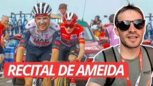 ALMEIDA BATE a VINGEGAARD en el ANGLIRU ETAPA 13