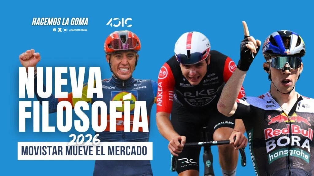 MOVISTAR TEAM prepara su PROYECTO 2026: ENTRADAS Y SALIDAS 9 MOVISTAR TEAM prepara su PROYECTO 2026 ENTRADAS Y SALIDAS