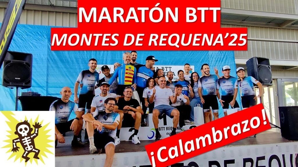 Maratón BTT Requena'25: ¡Calambrazo! | Rafabike80 8 Maraton BTT Requena25 ¡Calambrazo Rafabike80