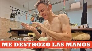 Me destrozo las manos por ir sin guantes Ibon