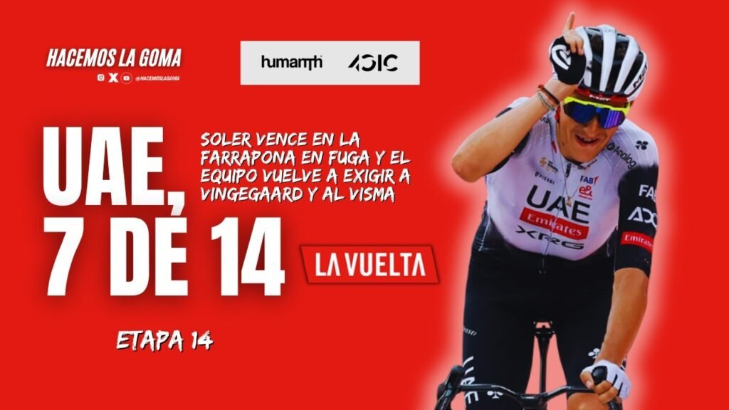 UAE EXIGE EL MAXIMO EN LAVUELTA 7 VICTORIAS Y