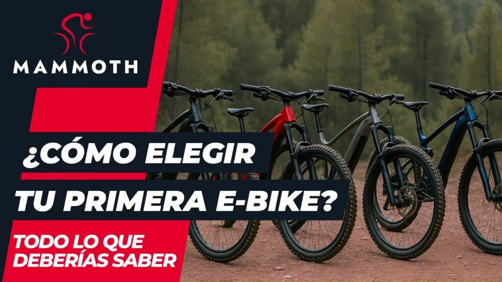 ¿Cómo elegir tu primera eBike? Todo lo que deberías saber antes de comprar una bici eléctrica | Mammoth Bikes 2 ¿Como elegir tu primera eBike Todo lo que deberias saber