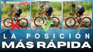 ¿Quieres ir MAS RAPIDO en bicicleta Esta es LA POSICION