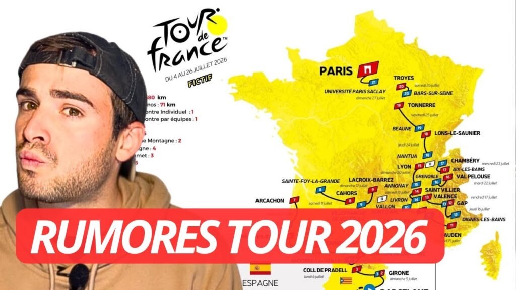 Así sería el RECORRIDO del TOUR DE FRANCIA 2026 4 Asi seria el RECORRIDO del TOUR DE FRANCIA 2026