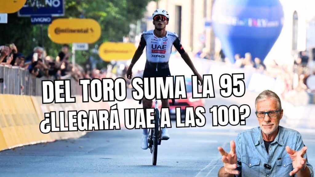 DEL TORO es la CLAVE para las 100 VICTORIAS de UAE 3 DEL TORO es la CLAVE para las 100 VICTORIAS de
