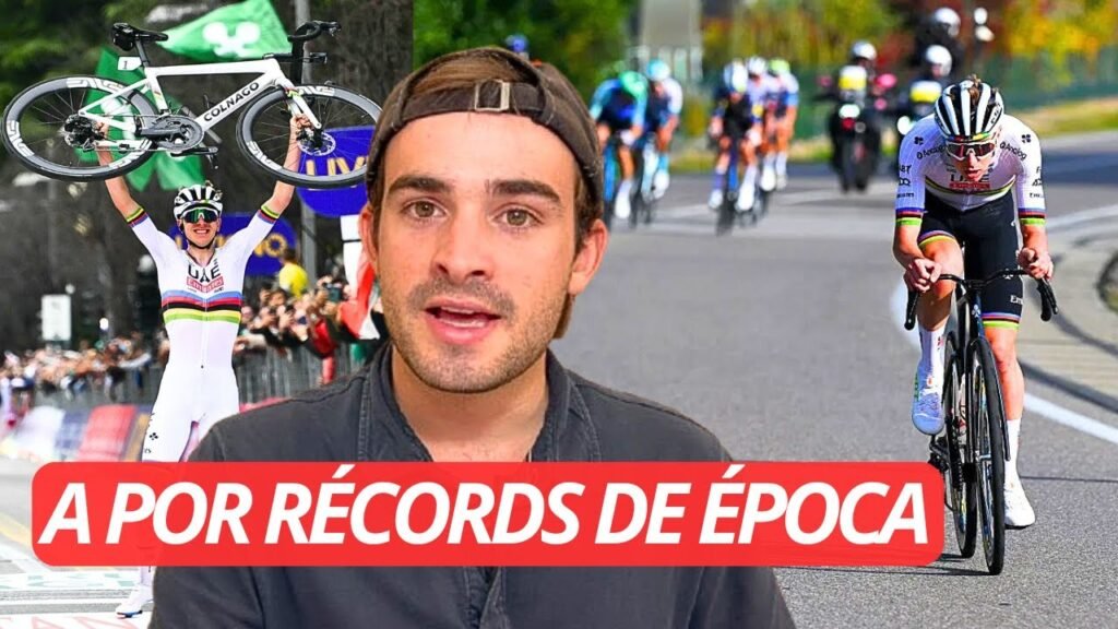 Los RECORDS SALVAJES de POGACAR que ESTABLECERIA si GANA LOMBARDIA