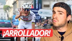 POGACAR bate a EVENEPOEL COPPI y MERCKX en un HISTORICO