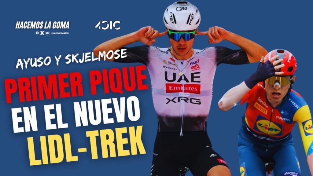 PRIMER INCENDIO EN LIDL TREK 2026 AYUSO SKJELMOSE CONFLICTO