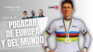 Pogacar campeon de Europa y del mundo y aun no