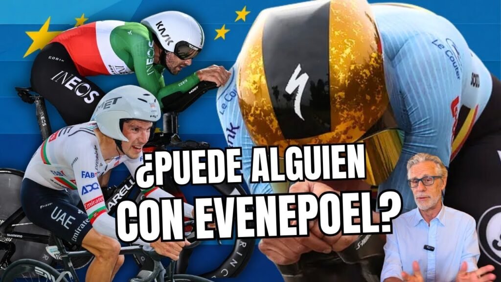 SOLOS contra el CRONO EVENEPOEL vs GANNA vs ALMEIDA