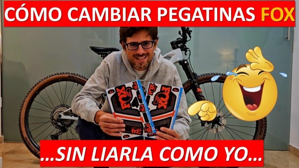 Como cambiar pegatinas FOX ¡sin cometer errores como yo