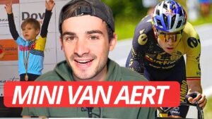 El HIJO de VAN AERT es TERCERO en su PRIMERA
