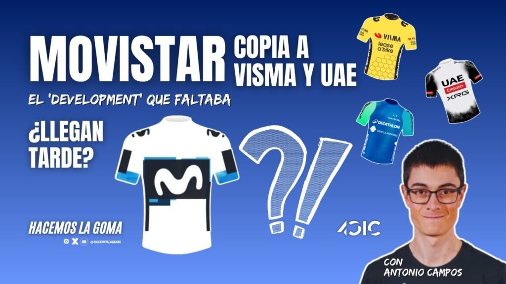 MOVISTAR TEAM ACADEMY - ¡Así cambia el ciclismo con el nuevo Movistar 2026! 1 MOVISTAR TEAM ACADEMY ¡Asi cambia el ciclismo con el