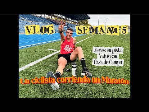 Semana 5 primeras series en pista os muestro mi nutricion