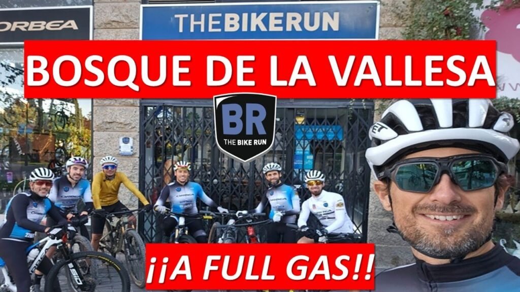 ¡El bosque de La Vallesa a toda velocidad Rafabike80
