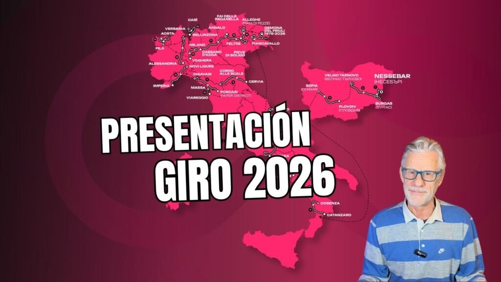 El GIRO 2026 espera a VINGEGAARD, EVENEPOEL y DEL TORO 2 El GIRO 2026 espera a VINGEGAARD EVENEPOEL y DEL TORO