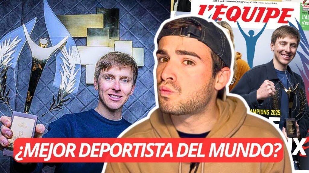 POGACAR GANA el PREMIO al MEJOR DEPORTISTA del MUNDO