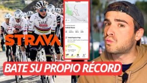 POGACAR PULVERIZA el KOM del COLL DE RATES