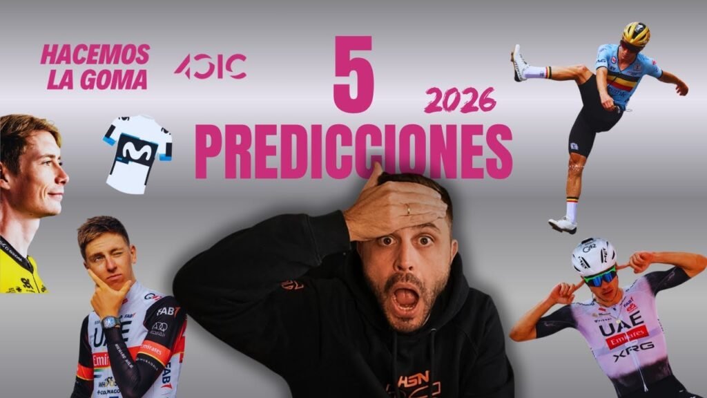 VINGEGAARD POGACAR EVENEPOEL MOVISTAR AYUSO… mis cinco predicciones para 2026