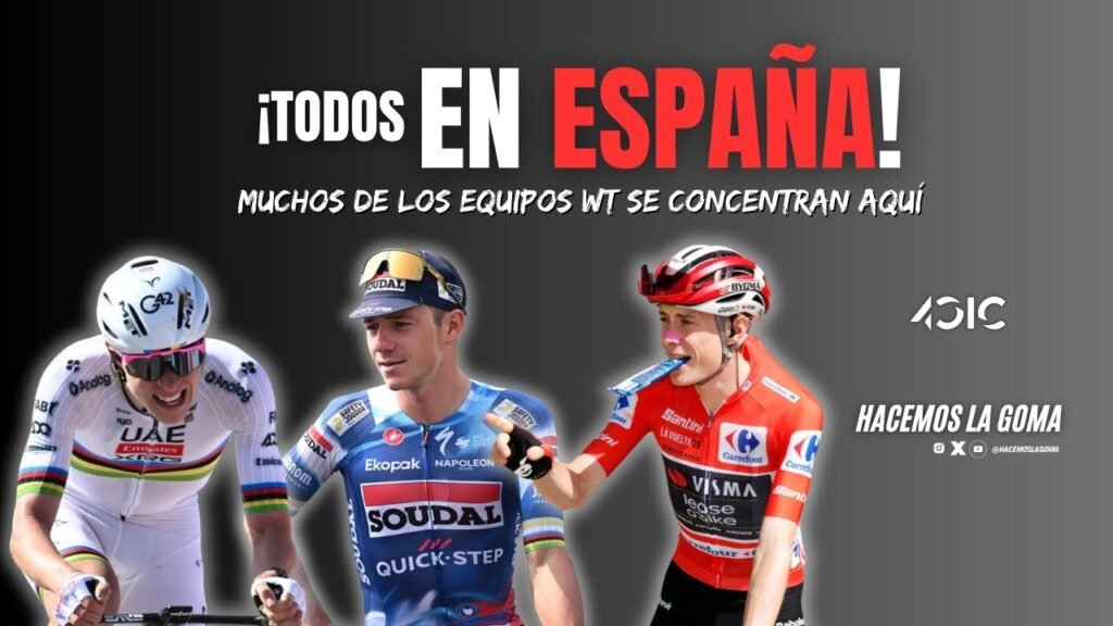 ¡TODOS EN ESPAÑA! Pogacar, Vingegaard y Evenepoel ya están concentrados para 2026 4 ¡TODOS EN ESPANA Pogacar Vingegaard y Evenepoel ya estan concentrados