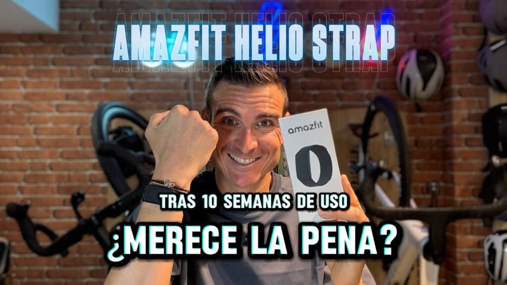 ¿Es la pulsera de actividad Amazfit Helio Strap la mejor