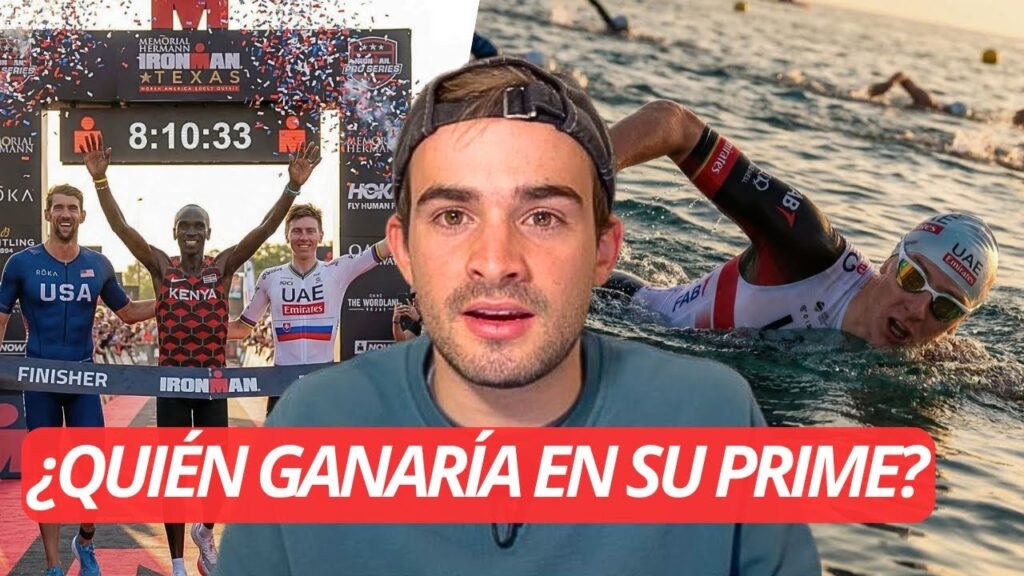 ¿QUIEN GANARIA un IRONMAN POGACAR KIPCHOGE o PHELPS