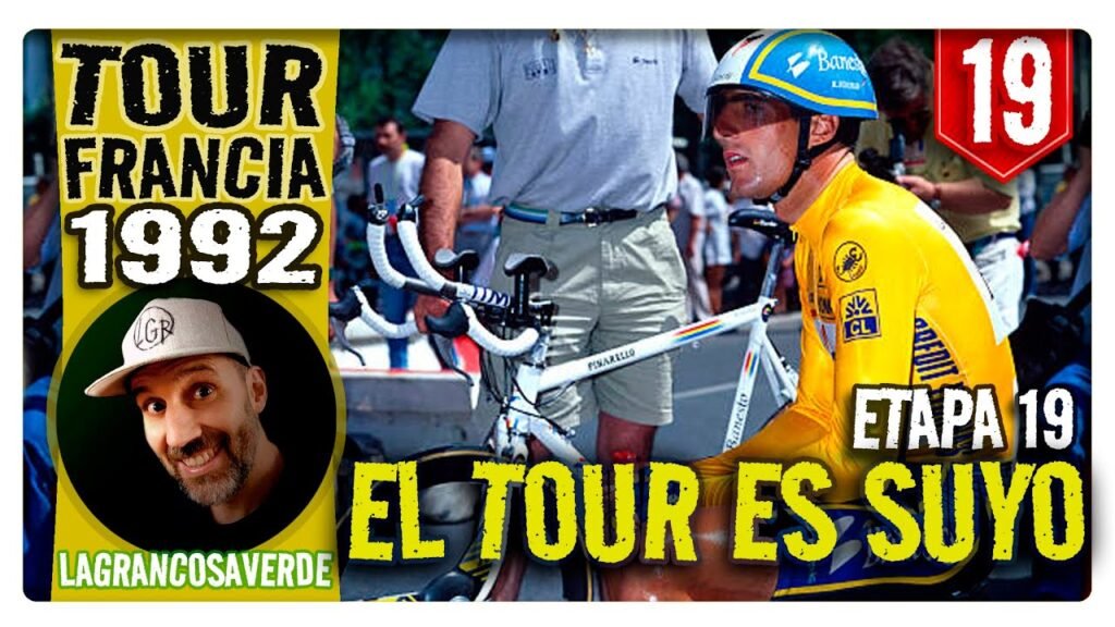 #19 El mejor CONTRARRELOJISTA del mundo!. Etapa 19. TOUR DE FRANCIA 1992.Tours-Blois CRI. 1 19 El mejor CONTRARRELOJISTA del mundo Etapa 19 TOUR DE