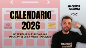 2026 Ciclismo Calendario con Todas las Grandes Pruebas