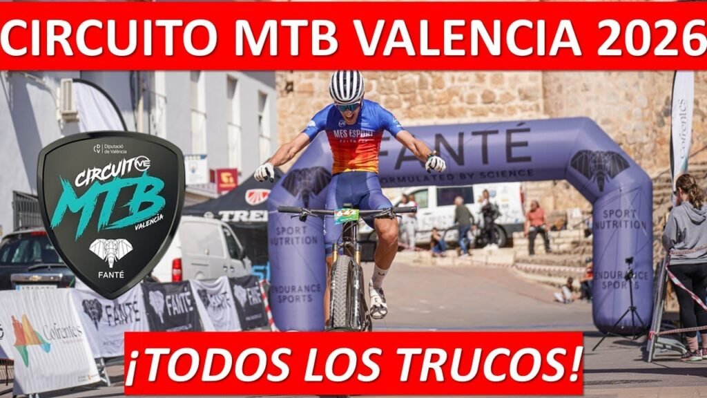 Circuito MTB Valencia 2026 ¡todos los trucos Rafabike80