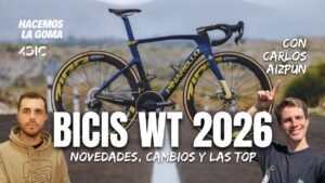 Las BICIS que usan los MEJORES ciclistas en 2026