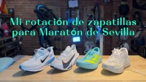 Mi ROTACION de ZAPATILLAS para un MARATON Jesus Chiquitin