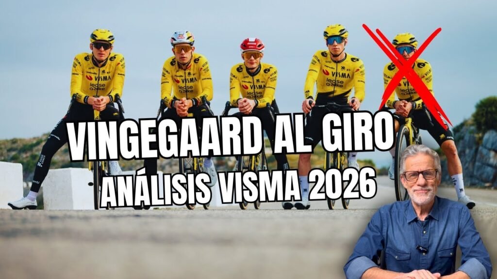 RADIOGRAFIA de VISMA El GIRO PRIMER OBJETIVO de VINGEGAARD