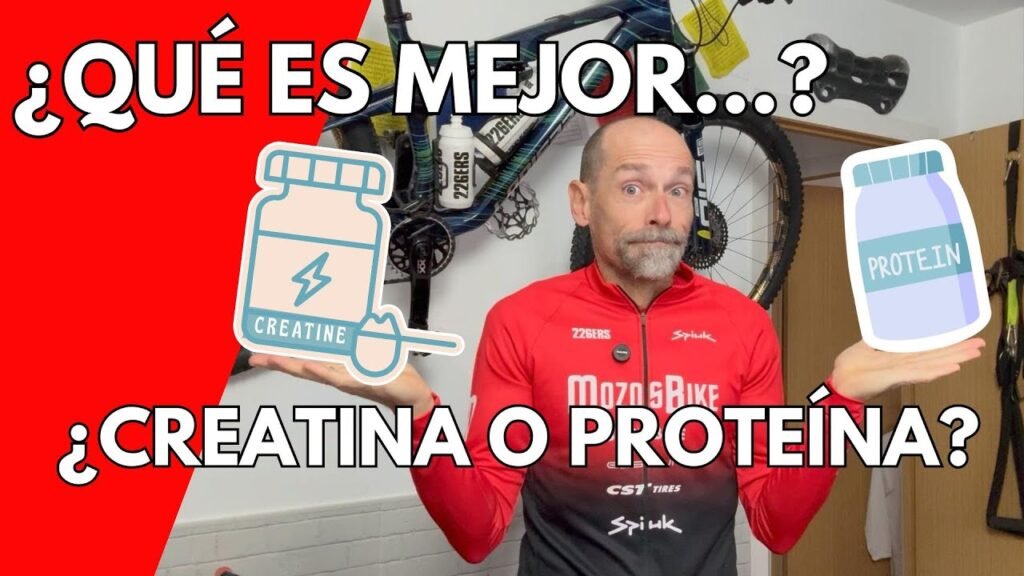 ¿Que es mejor Creatina o Proteina MozosBike