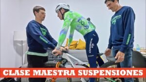 Clase maestra de suspensiones mejora el rendimiento de tu bici