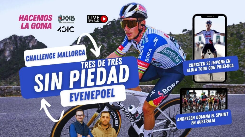 EVENEPOEL inicia 2026 arrasando en Challenge Mallorca con 3 de