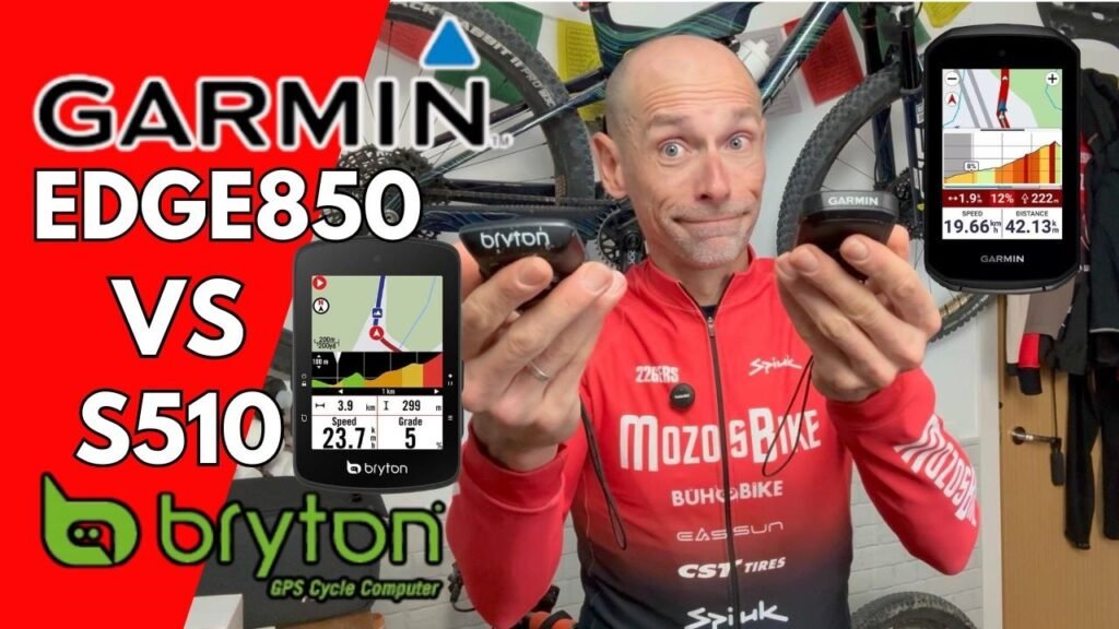 Enfrentamos al GARMIN EDGE 850 (500€) contra su rival directo BRYTON S510 (250€) | MozosBike 1 Enfrentamos al GARMIN EDGE 850 500E contra su rival directo