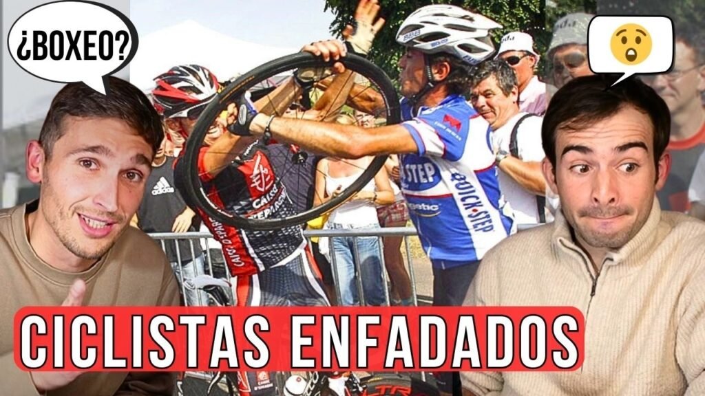 Las PELEAS MÁS TENSAS del CICLISMO PROFESIONAL 3 Las PELEAS MAS TENSAS del CICLISMO PROFESIONAL