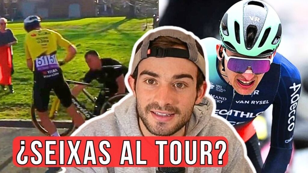 CONTINUA la MALA SUERTE de VAN AERT en su DEBUT