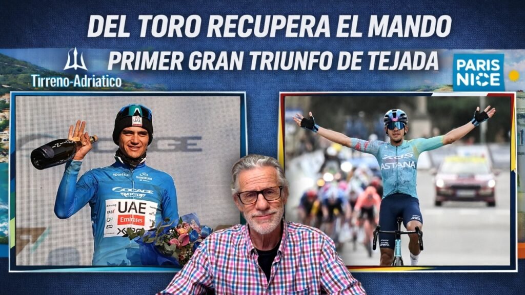 DEL TORO LIDER de nuevo en TIRRENO ADRIATICO TEJADA firma