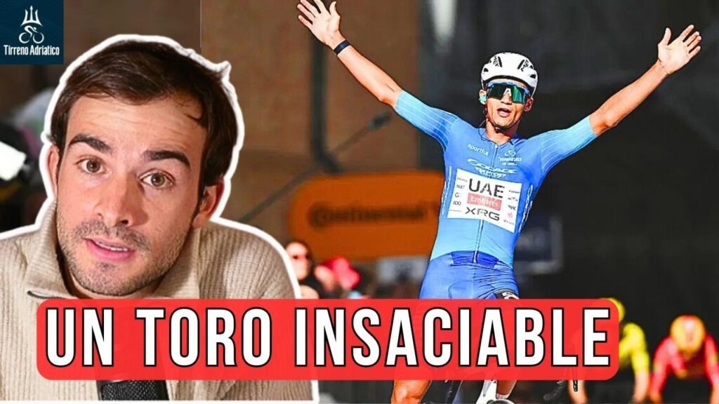 DEL TORO REMATA en la ETAPA REINA y CONQUISTA TIRRENO